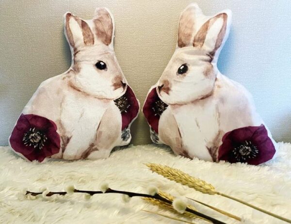 Coussin lapin