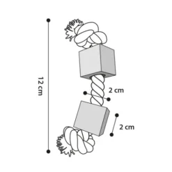 Alternative view of Lot de mini jouets en corde